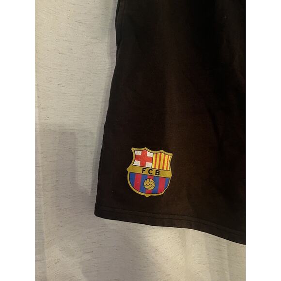 FC Barcelona Sweat Shorts Football Soccer FCB Spain Medium - OFFICIAL - Picture 3 of 5